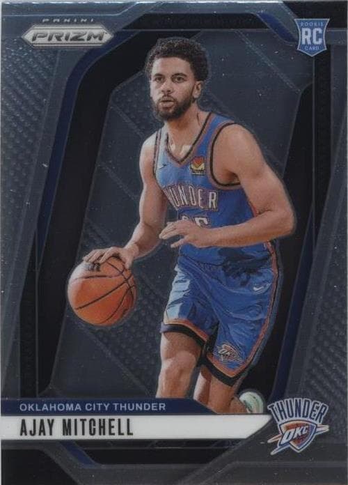 2024-25 Panini Prizm Ajay Mitchell Rookie #226 basketball card