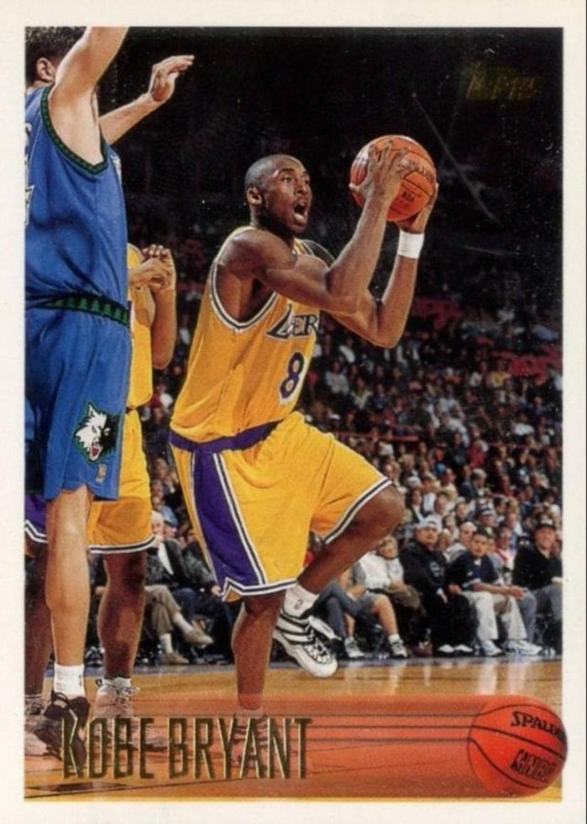 1996-97 Topps Kobe Bryant Rookie #138 basketball card