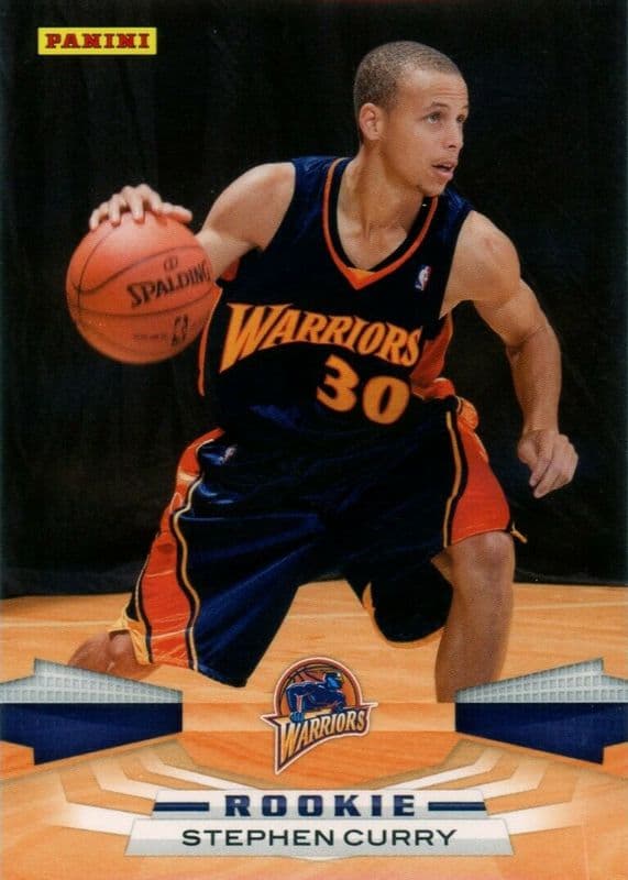 Steph Curry 2009-10 Panini Stephen Curry Rookie #307 basketball card