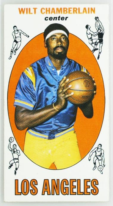 Wilt Chamberlain 1969-70 Topps #1 basketball card