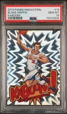 Blake Griffin 2013 Kaboom! Blake Griffin PSA 10 Pop 3 Innovation #13 card sale
