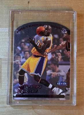 Glen Rice 1999-00 Fleer Ultra Glen Rice 1 of 1 Masterpiece Edition #95M card sale
