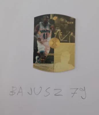Glen Rice 1997-98 SPX Grand Finale Glen Rice card sale