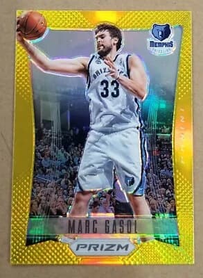 Marc Gasol 2012-13 Prizm #51 Gold /10 MARC GASOL card sale