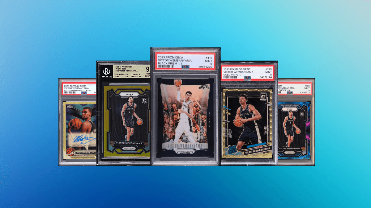 Victor Wembanyama’s Top 10 Rookie Cards In Existence: The Best Of The Best