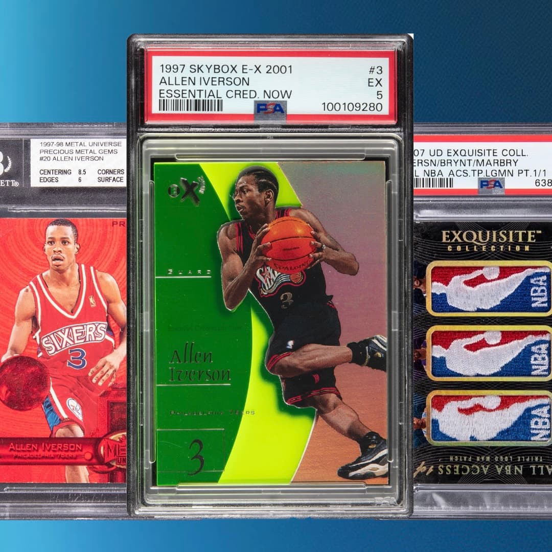 Top 5 Allen Iverson Card Sales of All Time