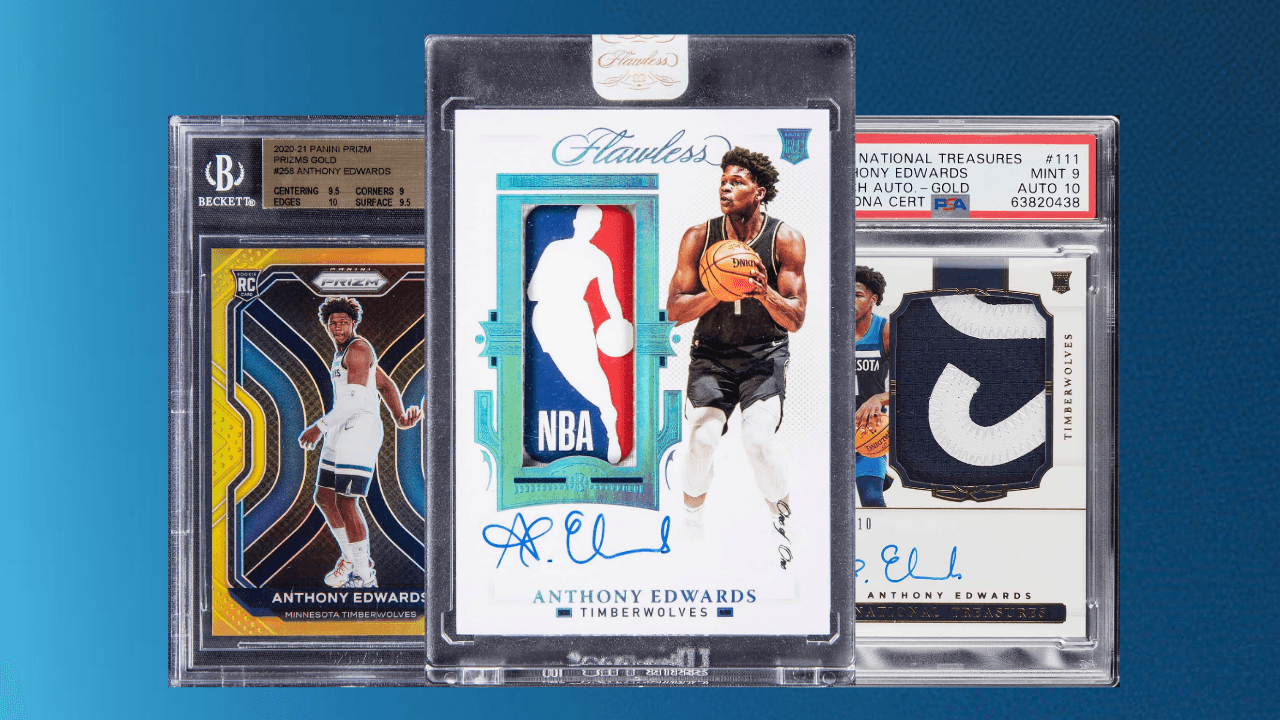 Top 5 Anthony Edwards Card Sales of All Time