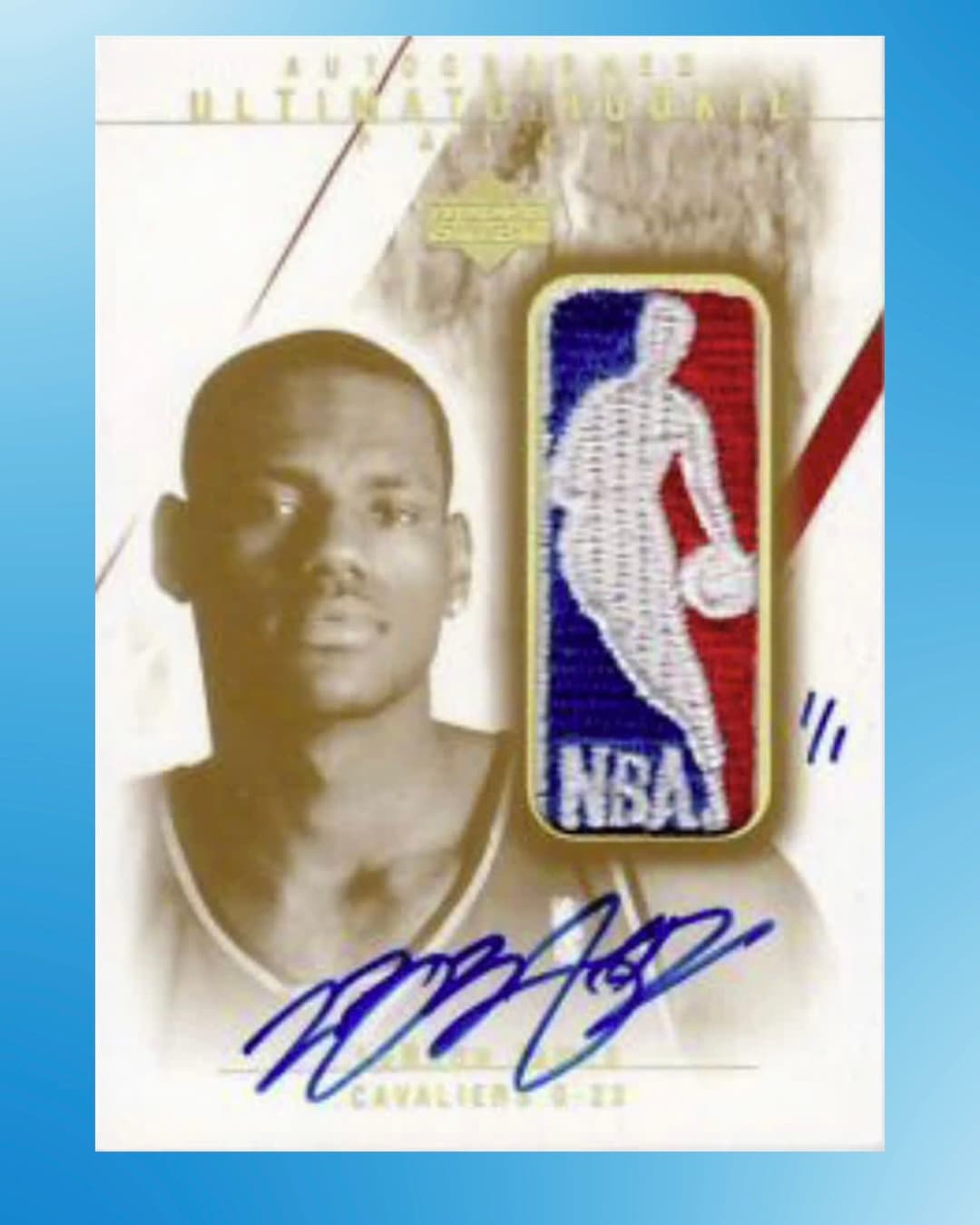 How Much Would LeBron James’ Best Rookie Logoman Card Sell For?