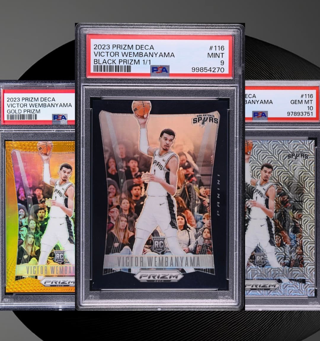 Why Victor Wembanyama’s Panini Prizm Deca Rookies Will Be Collectible Long Term