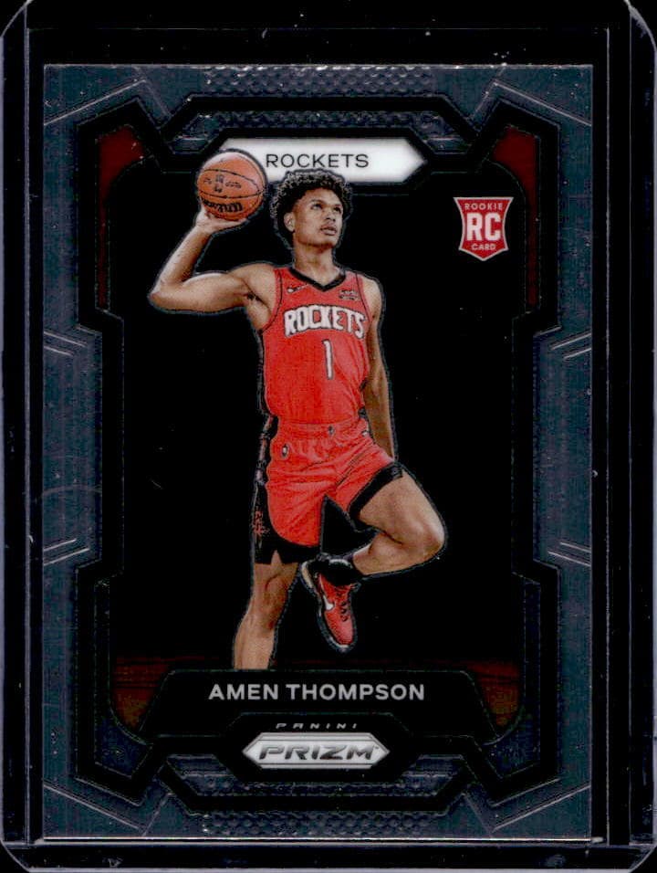2023-24 Panini Prizm Amen Thompson Rookie #150 basketball card
