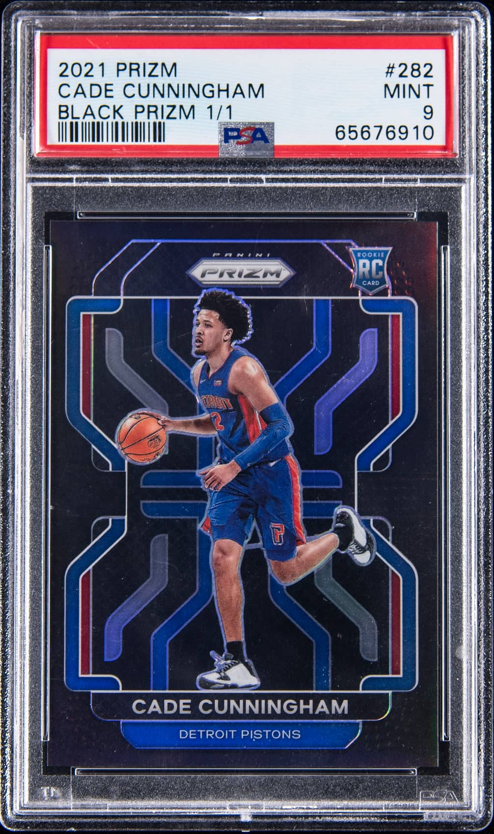 Cade Cunningham 2021-22 Panini Prizm Cade Cunningham Rookie #282 basketball card