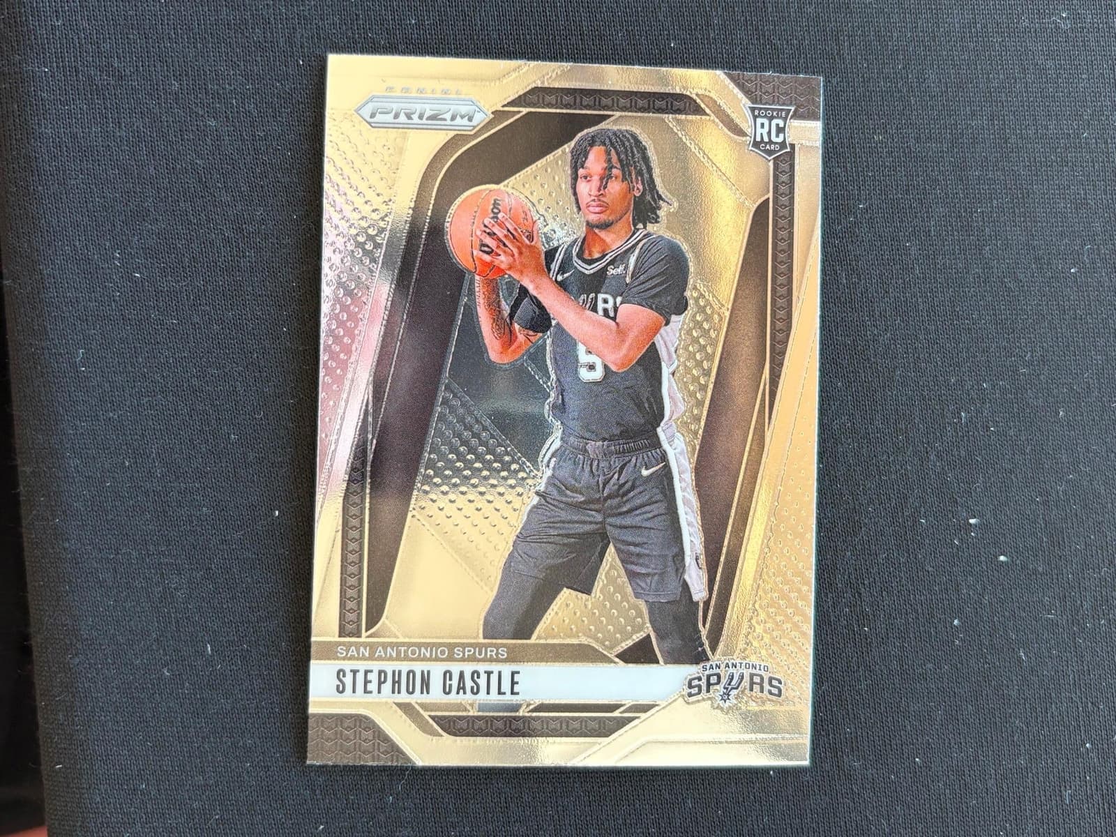 2024-25 Panini Prizm Stephon Castle Rookie #234 basketball card
