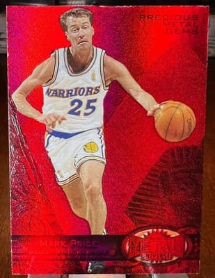 Mark Price MARK PRICE 1997-98 SKYBOX METAL UNIVERSE Precious Gems Red RUBY RUBIES WARRIORS card sale