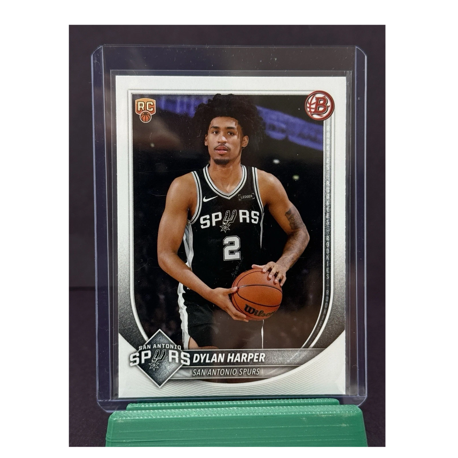 2025-26 Topps Chrome Dylan Harper Rookie #252 basketball card