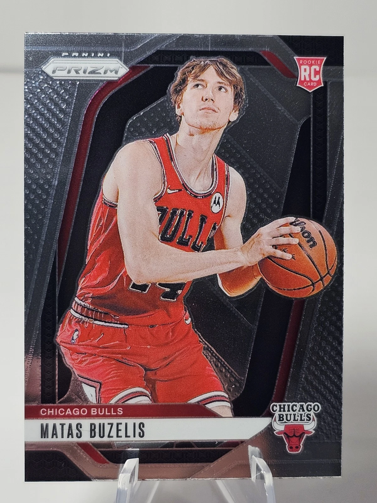 2024-25 Panini Prizm Matas Buzelis Rookie #252 basketball card