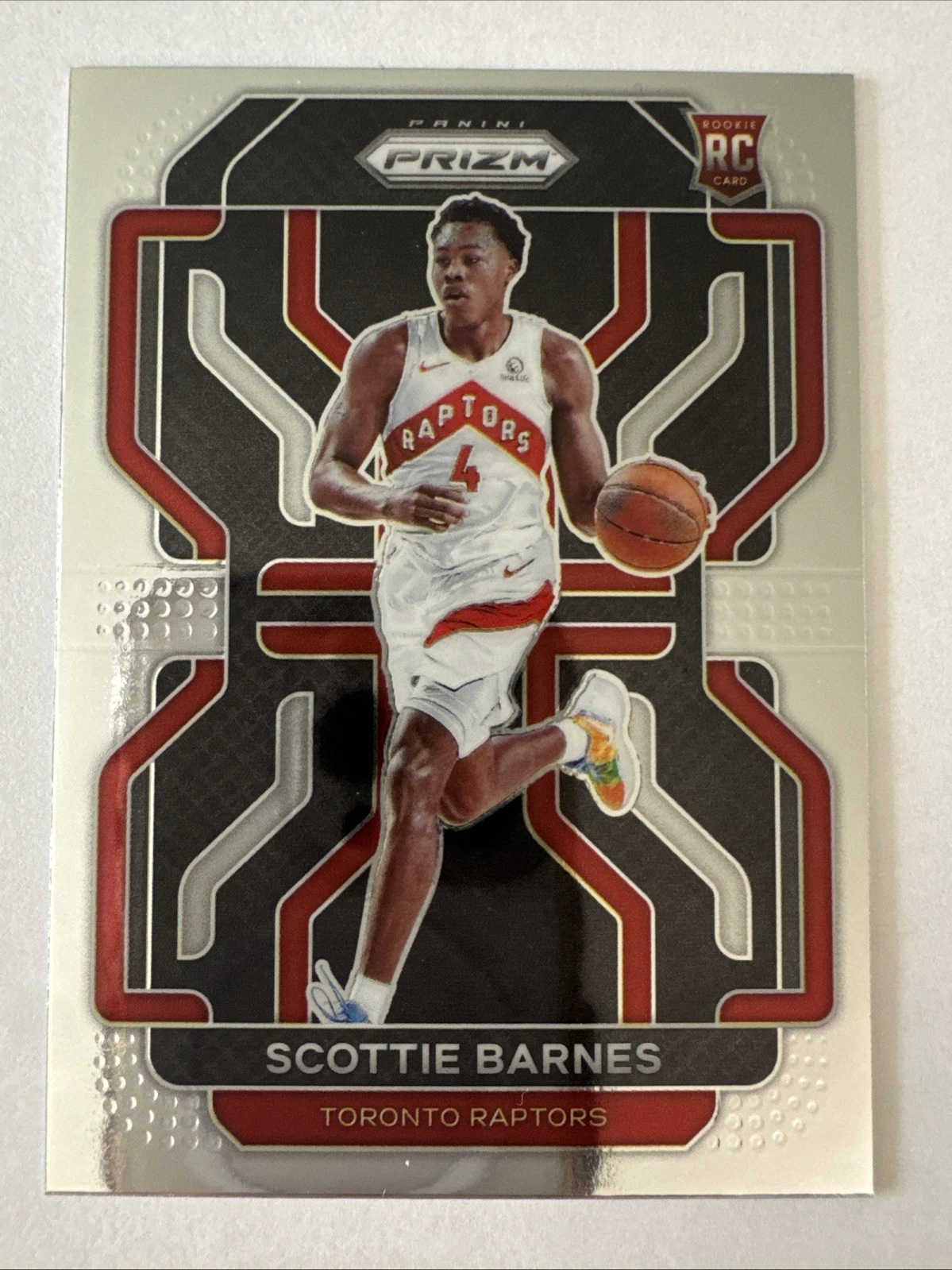 Scottie Barnes 2021-22 Panini Prizm Rookie #320 basketball card